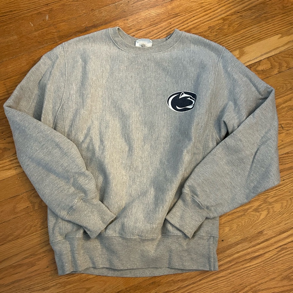 Penn State Champion Reverse Weave Crew Neck Sweatshirt - S - Picture 2 of 4